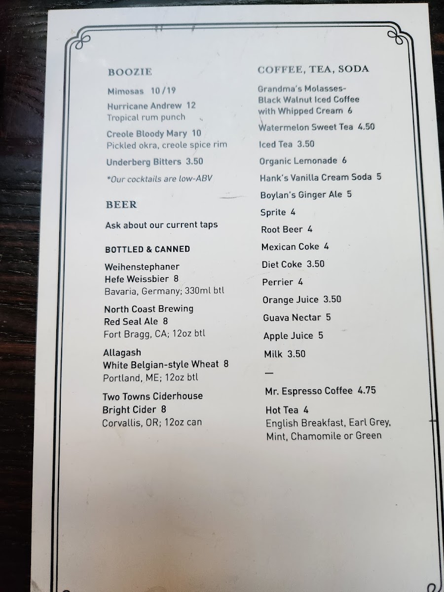 Brenda's Meat & Three Menu - Image 3